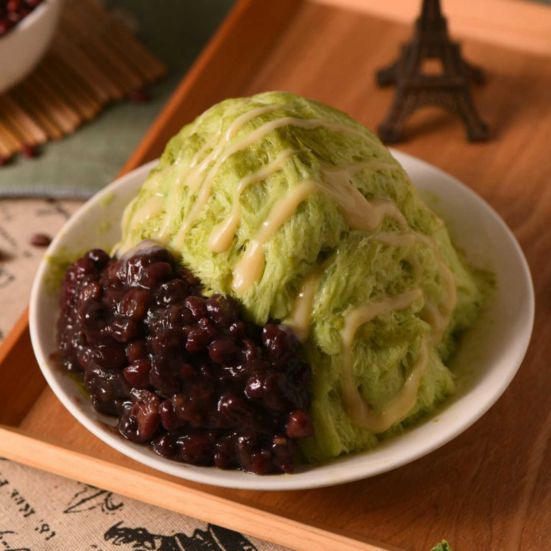 da one gong 大碗公冰,甜品(旗津店) 日式抹茶红豆绵绵冰